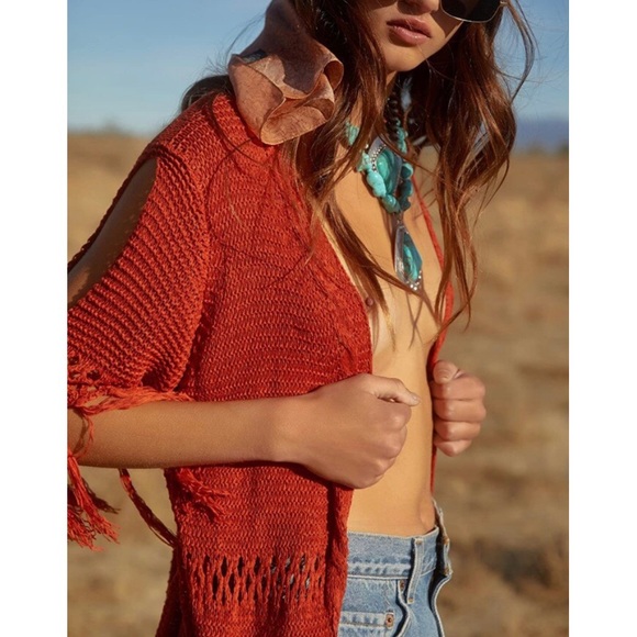 Boho Open Front Cardigan - Picture 5 of 6